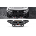 Amarok 2023 NF – Rival : Aluminium Front Bar  Present, includes RIVAL FOG Lights – Set of 2
